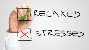 Check Box with Relaxed and Stressed Choices